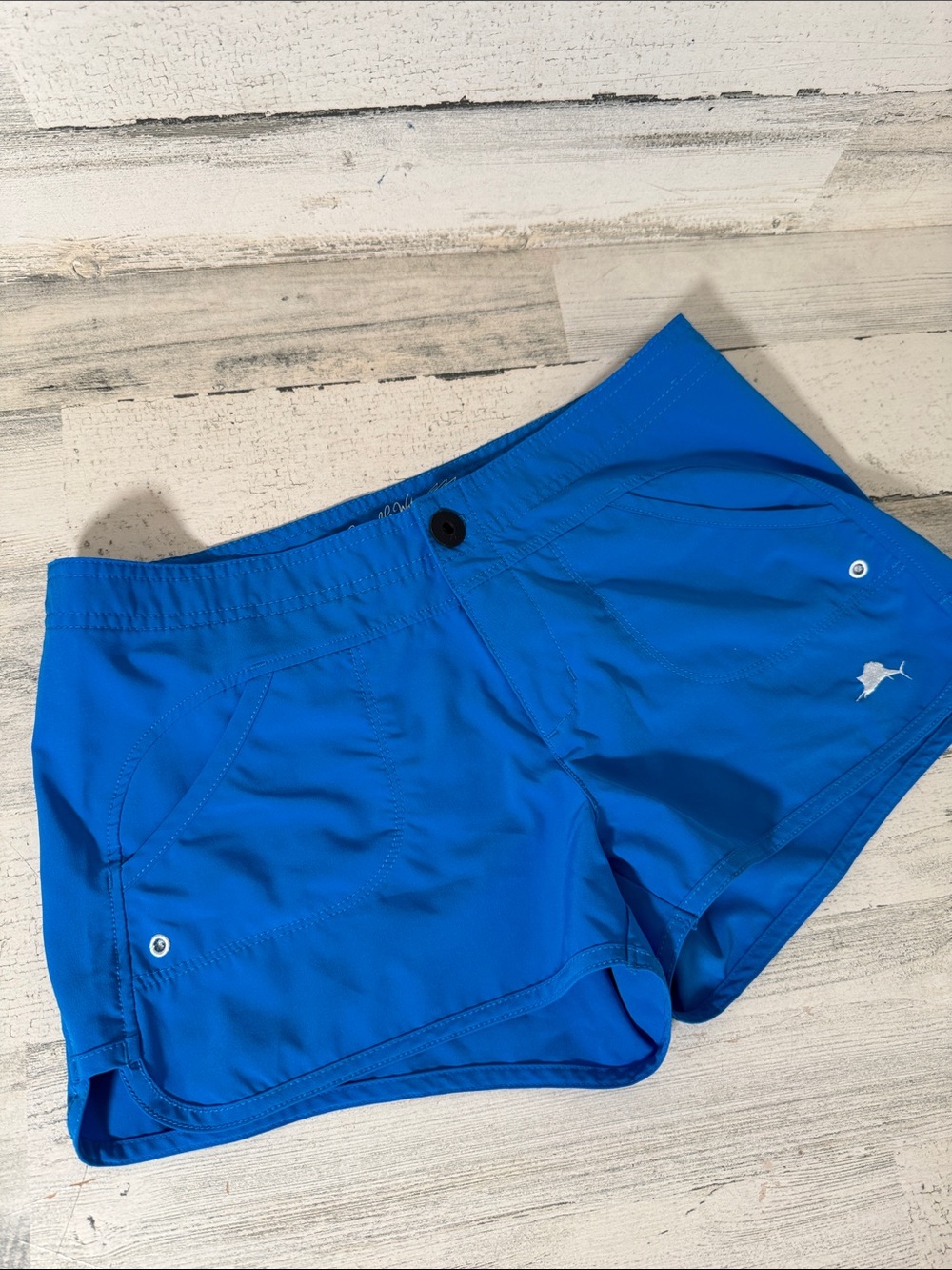 Pelagic Blue Athletic Shorts Quick-Dry Performance
